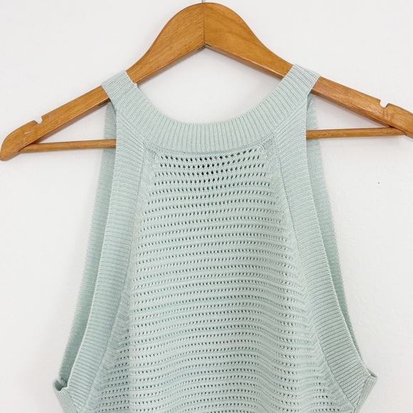 Ann Taylor Light Green Sleeveless Sweater - Picture 9 of 15